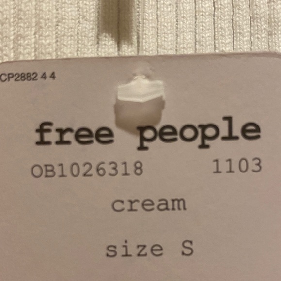 NWT Free People White Long Sleeve Maxi Dress - Picture 13 of 15